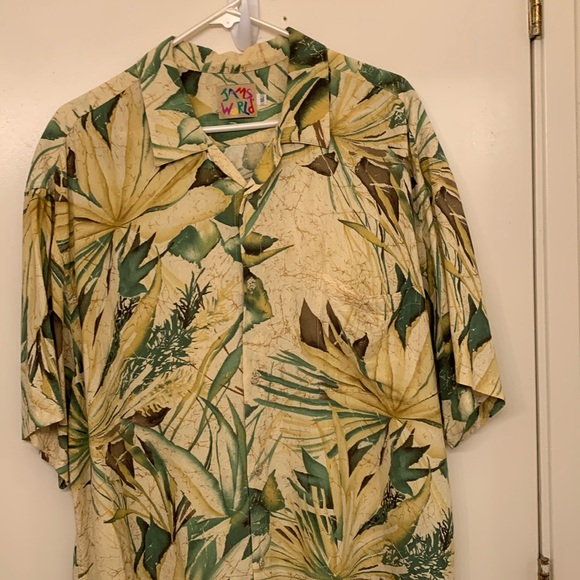 Jams World Hawaiian Shirt XL, minimal wear, beautiful, loose and comfy, rayon. - Picture 1 of 7